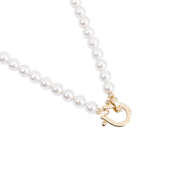 Seaside Treasures Herradura Pearl Necklace