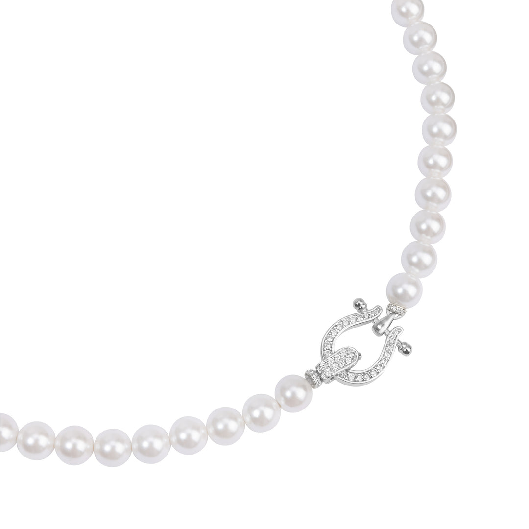 Seaside Treasures Herradura Pearl Necklace