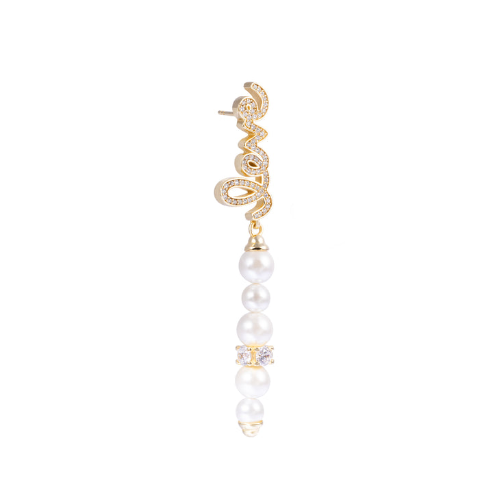 Seaside Treasures Emoji Pearl Dangle Earrings