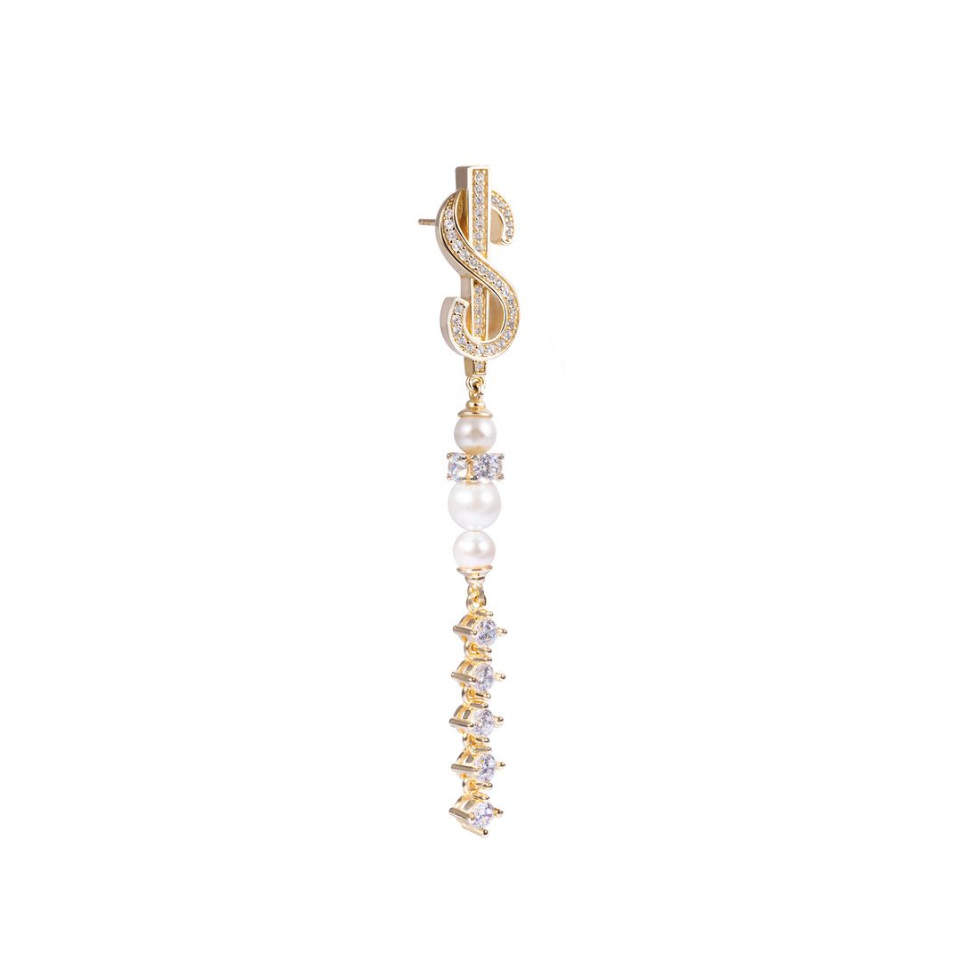 Seaside Treasures Emoji Pearl Dangle Earrings