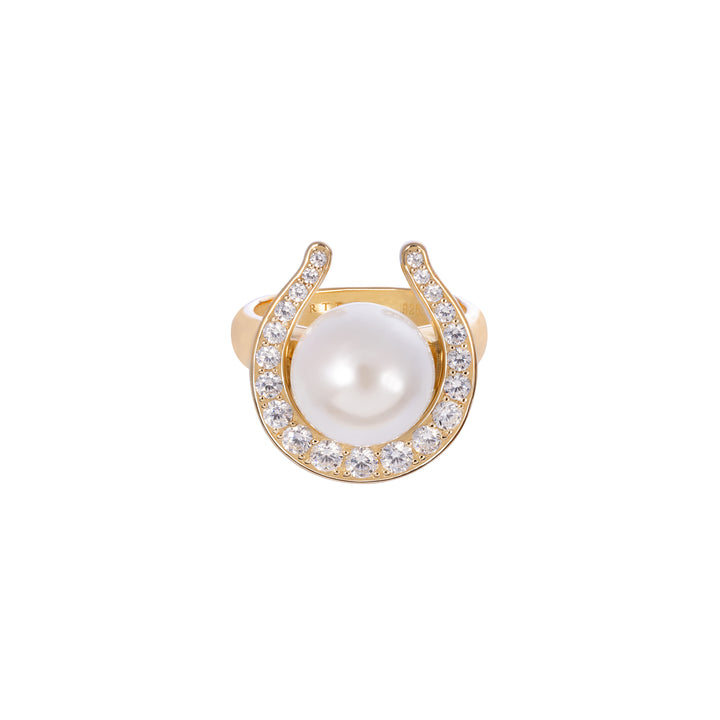 Seaside Treasures Herradura Pearl Ring