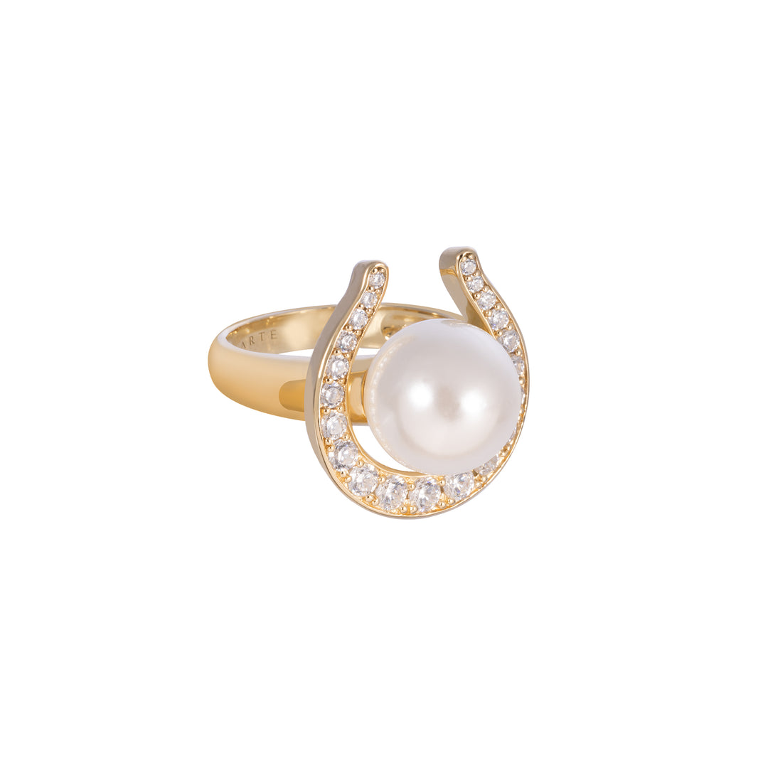 Seaside Treasures Herradura Pearl Ring