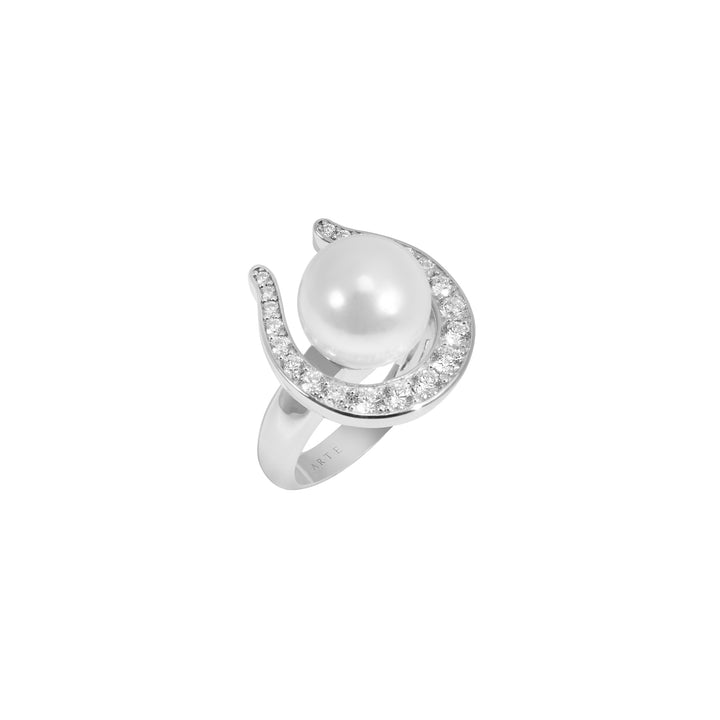 Seaside Treasures Herradura Pearl Ring