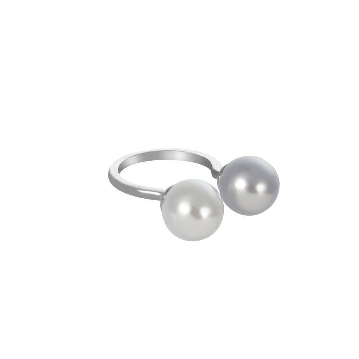 Seaside Treasures Serenade Toi et Moi Pearl Ring