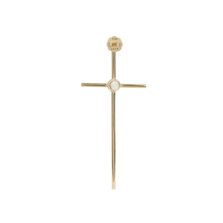 Fancy 120V Collection Cross Earring - Single Earring - ARTE Madrid